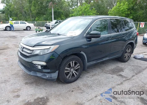 2017 Honda Pilot Ex-L from USA, damaged, VIN 5FNYF6H50HB033968